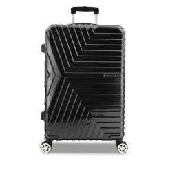 Walizka średnia Semi Line. Czarne walizki damskie Semi-line, bez wzorów, średnie. Za 199.99 zł.