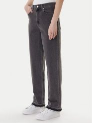 Tommy Jeans Jeansy Layla DW0DW22449 Szary Straight Fit. Szare jeansy damskie Tommy Jeans, bez wzorów, z bawełny. Za 449.99 zł.