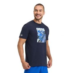 Koszulka sportowa Arena T-Shirt Solid Cotton. Białe koszulki sportowe męskie ARENA, m, bez wzorów, z bawełny, bez ramiączek, na fitness i siłownię. Za 129.99 zł.