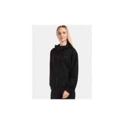 Damska bawełna bluza z kapturem Kilpi BAYA-W. Czarne bluzy damskie Kilpi, bez wzorów, z bawełny, bez ramiączek, z kapturem. Za 422.05 zł.