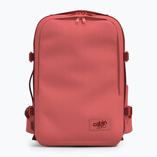 Plecak turystyczny CabinZero Classic Pro 3. Czerwone plecaki męskie CABINZERO, bez wzorów, z materiału. Za 433.00 zł.