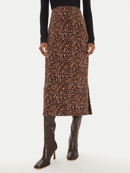 Joseph Ribkoff Spódnica ołówkowa 244260 Brązowy Regular Fit. Brązowe spódnice damskie Joseph Ribkoff, bez wzorów, z syntetyku, ołówkowe. Za 349.99 zł.