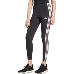 Legginsy damskie adidas Essentials 3-Stripes Cotton czarne JW1815. Czarne legginsy damskie Adidas, bez wzorów, z bawełny. Za 99.00 zł.