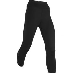 Legginsy sportowe shaping, dł. 3/4, Level 1 bonprix czarny. Czarne legginsy damskie bonprix, bez wzorów, na fitness i siłownię. Za 84.99 zł.