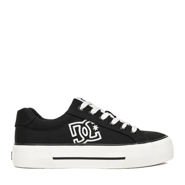 Tenisówki DC Shoes. Czarne trampki i tenisówki damskie DC Shoes, bez wzorów, bez zapięcia. Za 219.99 zł.