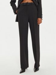 ViCOLO Spodnie materiałowe TS0316 Czarny Regular Fit. Czarne spodnie materiałowe damskie ViCOLO, bez wzorów, z bawełny. Za 219.99 zł.