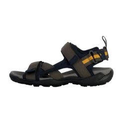 Sandały GEOX U TERRENO + GRIP Zielony. Zielone sandały męskie Geox, na lato, bez wzorów, z syntetyku, bez zapięcia. Za 193.99 zł.