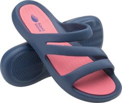 AquaWave Damskie klapki Aquawave Awedi WMNS navy/pink rozmiar 41. Niebieskie klapki damskie AQUAWAVE, bez wzorów, sportowe, bez obcasa, bez zapięcia. Za 107.69 zł.