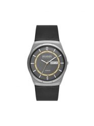 Skagen Zegarek Melbye Gent SKW6907 Czarny. Czarne, analogowe zegarki męskie Skagen, bez wzorów. Za 629.99 zł.
