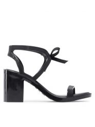 Melissa Sandały Ophelia + Jason Wu Ad 32962 Czarny. Czarne sandały damskie Melissa, bez wzorów, z tworzywa sztucznego, bez obcasa, na słupku, bez zapięcia. Za 599.00 zł.
