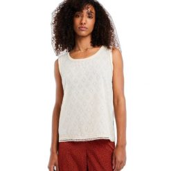 Damski tank top Protest Prtjonny. Białe topy damskie Protest, xs, bez wzorów, sportowe, bez kołnierzyka, bez ramiączek. Za 251.00 zł.