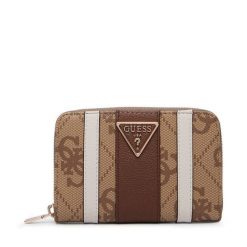 Portfel Guess. Brązowe portfele damskie Guess. Za 289.99 zł.