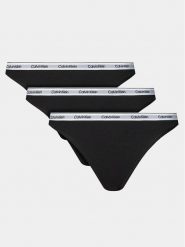 Calvin Klein Underwear Komplet fig 000QD5207E Czarny. Czarne majtki damskie Calvin Klein Underwear, z bawełny. Za 119.99 zł.