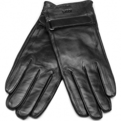 Rękawiczki Damskie JOOP! - Gloves 7234 170006310 Black 001. Czarne rękawiczki damskie JOOP!, bez wzorów, ze skóry. W wyprzedaży za 189.00 zł.