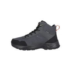 Buty trekkingowe męskie Whistler Doron. Szare buty zimowe męskie Whistler, bez wzorów, bez obcasa, bez zapięcia. Za 329.99 zł.