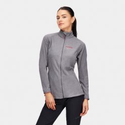 Bluza turystyczna polarowa damska 1/3 zip Alpinus Lucania Tactical. Szare bluzy damskie Alpinus, xl, bez wzorów, z polaru, sportowe, bez ramiączek, bez kaptura. Za 179.00 zł.