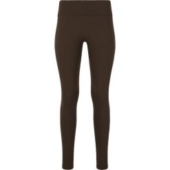 Damskie legginsy Athlecia Luxe. Brązowe legginsy damskie Athlecia, bez wzorów. Za 231.50 zł.