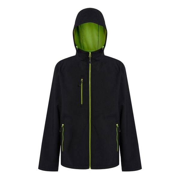 Męska Kurtka Soft Shell Navigate 2 Layer. Czarne kurtki męskie Regatta, m, bez wzorów, sportowe, bez kaptura. Za 243.99 zł.