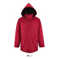 Parka Sol's Robyn. Czerwone parki męskie SOL'S, na zimę, m, bez wzorów, bez kołnierzyka, bez kaptura. W wyprzedaży za 212.40 zł.