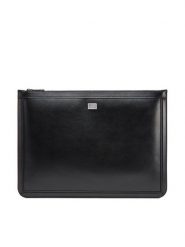 Dolce&Gabbana Saszetka BM2328 AV956 80999 Czarny. Czarne saszetki i nerki męskie Dolce&Gabbana, bez wzorów, ze skóry. Za 3,869.00 zł.