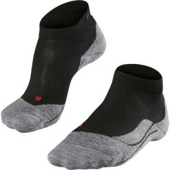 Skarpetki Falke RU4. Czarne skarpety męskie Falke, bez wzorów, z materiału. Za 133.50 zł.