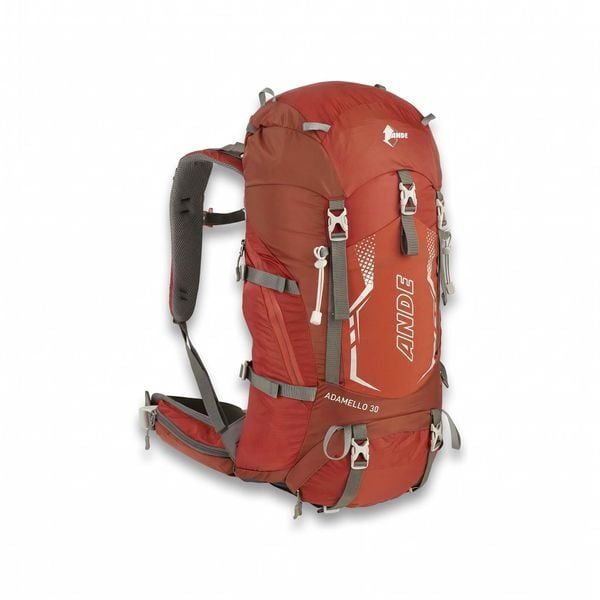 Plecak Ande Adamello 30Lt Dorośli. Czerwone plecaki męskie ANDE, bez wzorów, sportowe. Za 415.99 zł.