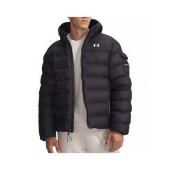 Kurtka puchowa z kapturem Under Armour SPORTSWEAR PUFF. Białe kurtki męskie Under Armour, xl, bez wzorów, z materiału, z kapturem. Za 836.35 zł.