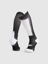 4F Skarpety narciarskie damskie - czarne 39-42. Czarne skarpetki damskie 4F, bez wzorów. Za 79.99 zł.