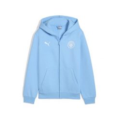 Młodzieżowa kurtka Manchester City FtblEssentials z kapturem PUMA. Biała kurtki męskie Puma, m, bez wzorów, bez ramiączek, z kapturem, do biegania. Za 259.00 zł.