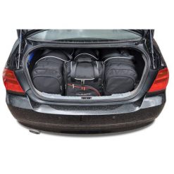 Torby Do Bagażnika Bmw 3 Limousine 2004-2013 4Szt Kjust. Czarne torby podróżne damskie KJUST, bez wzorów. Za 1,249.00 zł.