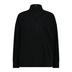 Bluza damska CMP. Czarne bluzy damskie CMP, bez wzorów, bez ramiączek, bez kaptura. Za 323.50 zł.