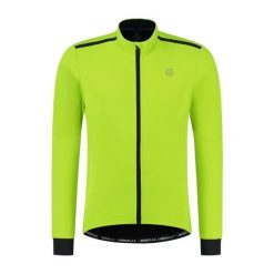 Kurtka z dresu Rogelli Core. Żółte kurtki męskie Rogelli, xl, bez wzorów, z dresówki, sportowe, bez kaptura. Za 305.00 zł.