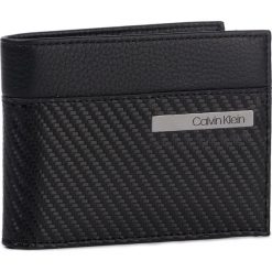 Duży Portfel Męski CALVIN KLEIN - Carbon Leather 5 Cc Coin K50K504865 BDS. Czarne portfele męskie Calvin Klein, bez wzorów, ze skóry. Za 269.00 zł.