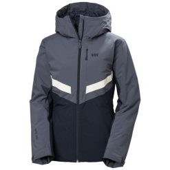 Damska kurtka narciarska Helly Hansen Edge 3.0. Szare kurtki sportowe damskie Helly Hansen, na zimę, bez wzorów, bez ramiączek, z kapturem, narciarskie. Za 1,328.50 zł.