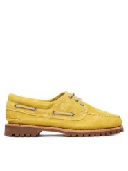 Timberland Półbuty TB0A2GNVENT1 Żółty. Żółte półbuty damskie Timberland, bez wzorów, ze skóry, bez obcasa, na płaskiej podeszwie, bez zapięcia. Za 899.99 zł.
