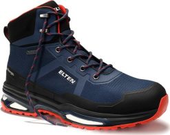 Buty trekkingowe męskie Sourcing Shoes ELTEN Bente XXE GTX Blue Mid ESD S3, blue 45. Niebieskie trekkingi męskie Sourcing, bez zapięcia. Za 699.21 zł.