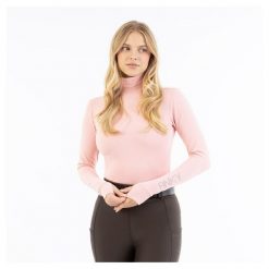 Damski sweter z golfem ANKY ATC252301. Czerwone swetry nierozpinane damskie ANKY, na zimę, bez wzorów, bez kołnierzyka, bez ramiączek. Za 283.00 zł.