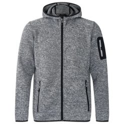 Kurtka polarowa męska CMP Borgis Fix Hood Jacket. Białe kurtki męskie CMP, l, bez wzorów, z polaru, sportowe, bez kaptura. Za 229.99 zł.
