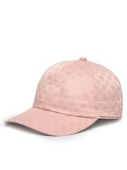 Guess Czapka z daszkiem AW5513 POL01 Różowy jasny. Czerwone czapki damskie Guess, z aplikacjami, z poliesteru. Za 159.99 zł.