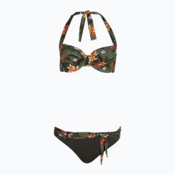 Strój kąpielowy dwuczęściowy damski Banana Moon Robodita Bayan. Zielone stroje kąpielowe damskie Banana Moon, l, bez wzorów, z elastanu. Za 139.99 zł.