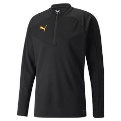 Męska Finałowa Bluza Treningowa. Czarne bluzy męskie Puma, m, bez wzorów, bez ramiączek, bez kaptura. Za 222.99 zł.