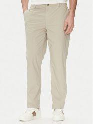 Marciano Guess Chinosy 5GHB35 2296Z Beżowy Regular Fit. Brązowe eleganckie spodnie męskie Marciano Guess, z aplikacjami, z syntetyku. Za 319.99 zł.