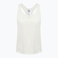 Koszulka Reebok Rbk-Chill Atletic Tank. Brązowe bluzki damskie REEBOK FITNESS, bez wzorów, sportowe, bez kołnierzyka, bez ramiączek. Za 79.99 zł.