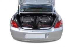 Torby Do Bagażnika Peugeot 301 2012-2019 5Szt Kjust. Czarne torby podróżne damskie KJUST, bez wzorów, z kauczuku. Za 1,506.00 zł.