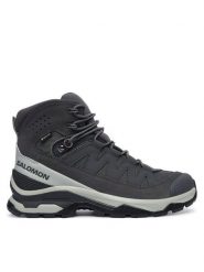Salomon Trekkingi Quest Echo Gore-Tex L49146200 Szary. Szare botki męskie Salomon, bez wzorów, z gore-texu, bez obcasa, bez zapięcia. Za 859.99 zł.