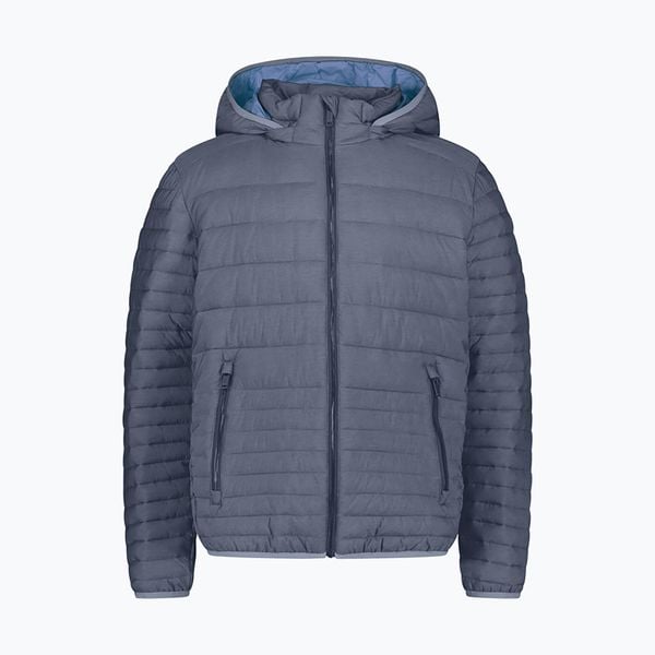Kurtka puchowa męska CMP. Niebieskie kurtki męskie CMP, na jesień, m, bez wzorów, z materiału, bez kaptura, trekkingowe, thinsulate. Za 319.99 zł.