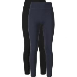 Damskie legginsy Athlecia Blossom (x2). Brązowe legginsy damskie Athlecia, bez wzorów, z materiału. Za 226.50 zł.