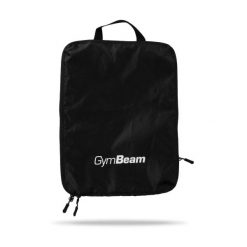 Torba na buty poliestrowa ripstop 30 × 10 × 40 cm. Czarne torby sportowe męskie GYMBEAM, bez wzorów, z materiału. Za 54.90 zł.