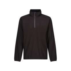 Męski Polar Navigate Half Zip Fleece. Czarne bluzy sportowe męskie Regatta, na zimę, m, bez wzorów, z polaru, bez kaptura, trekkingowe. Za 91.99 zł.