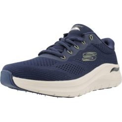 Tenisówki Skechers Model Arch Fit 2.0 Kolor Niebieski. Niebieskie trampki męskie Skechers, bez wzorów, z materiału, casualowe, bez zapięcia. Za 379.99 zł.